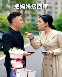 把妈妈接回家