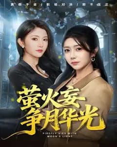 萤火妄争月华光