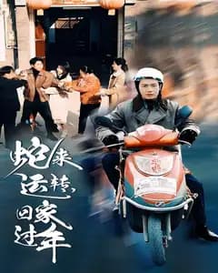 蛇来运转,回家过年