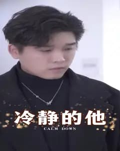 冷静的他