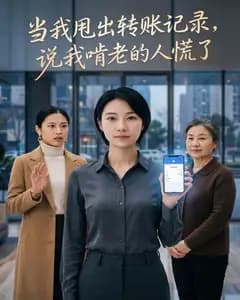 当我甩出转账记录,说我啃老的人慌了完整版免费观看