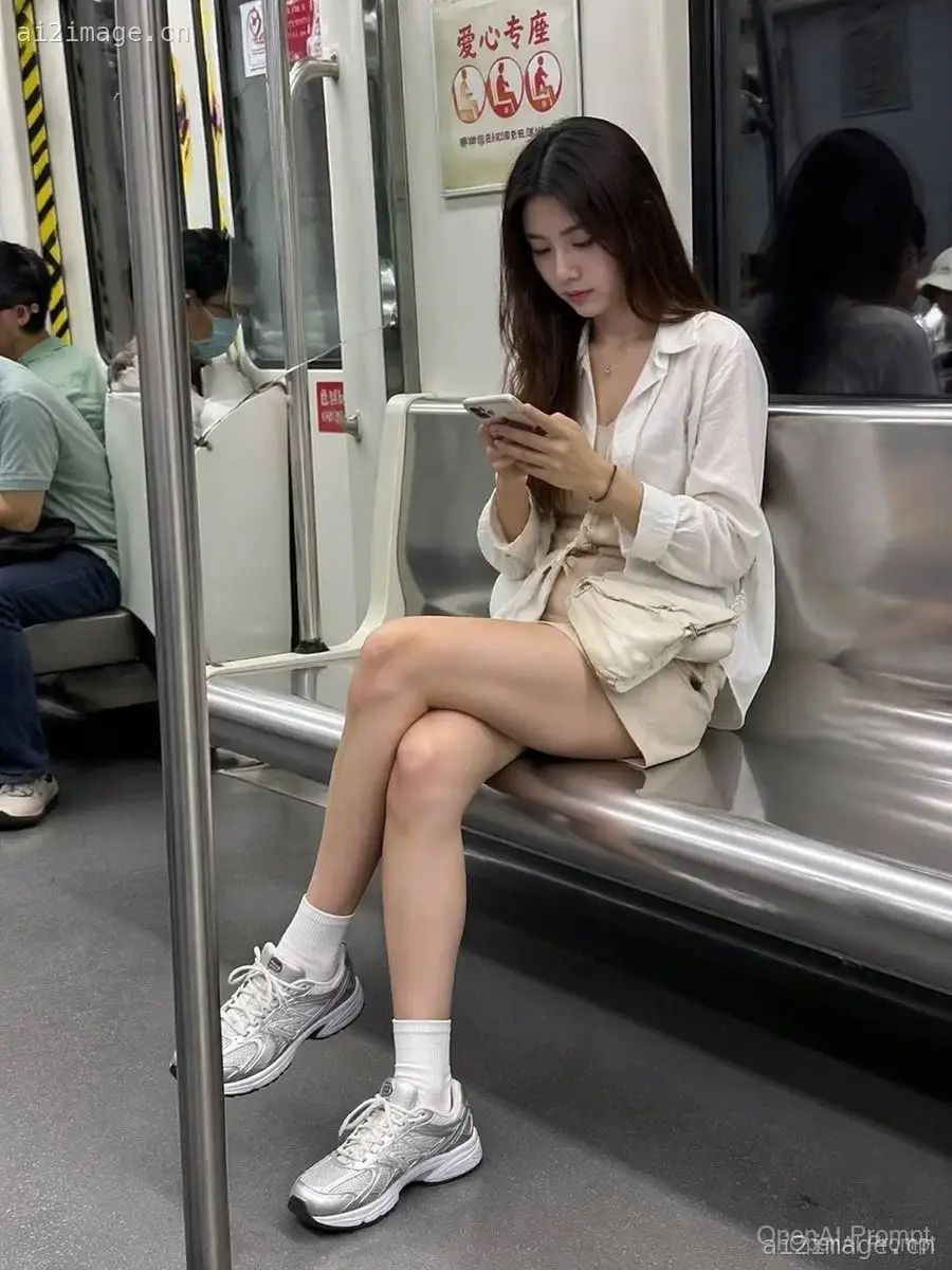 地铁抓拍风格