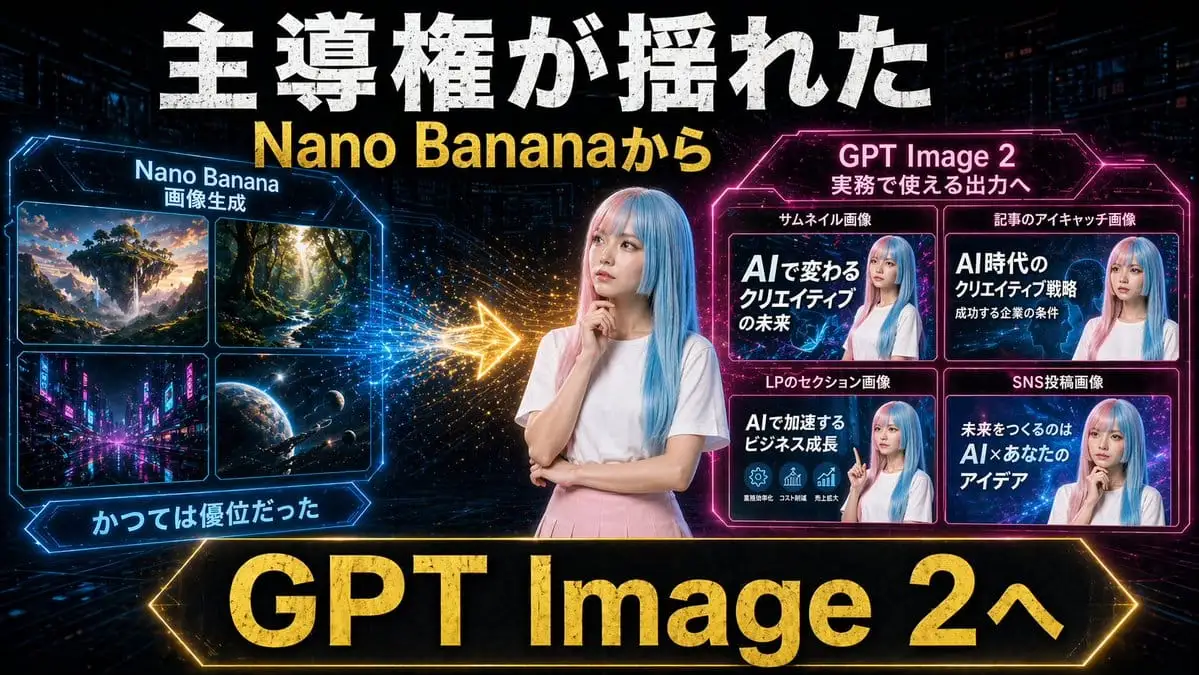 赛博朋克缩略图对比：Nano Banana vs GPT Image 2