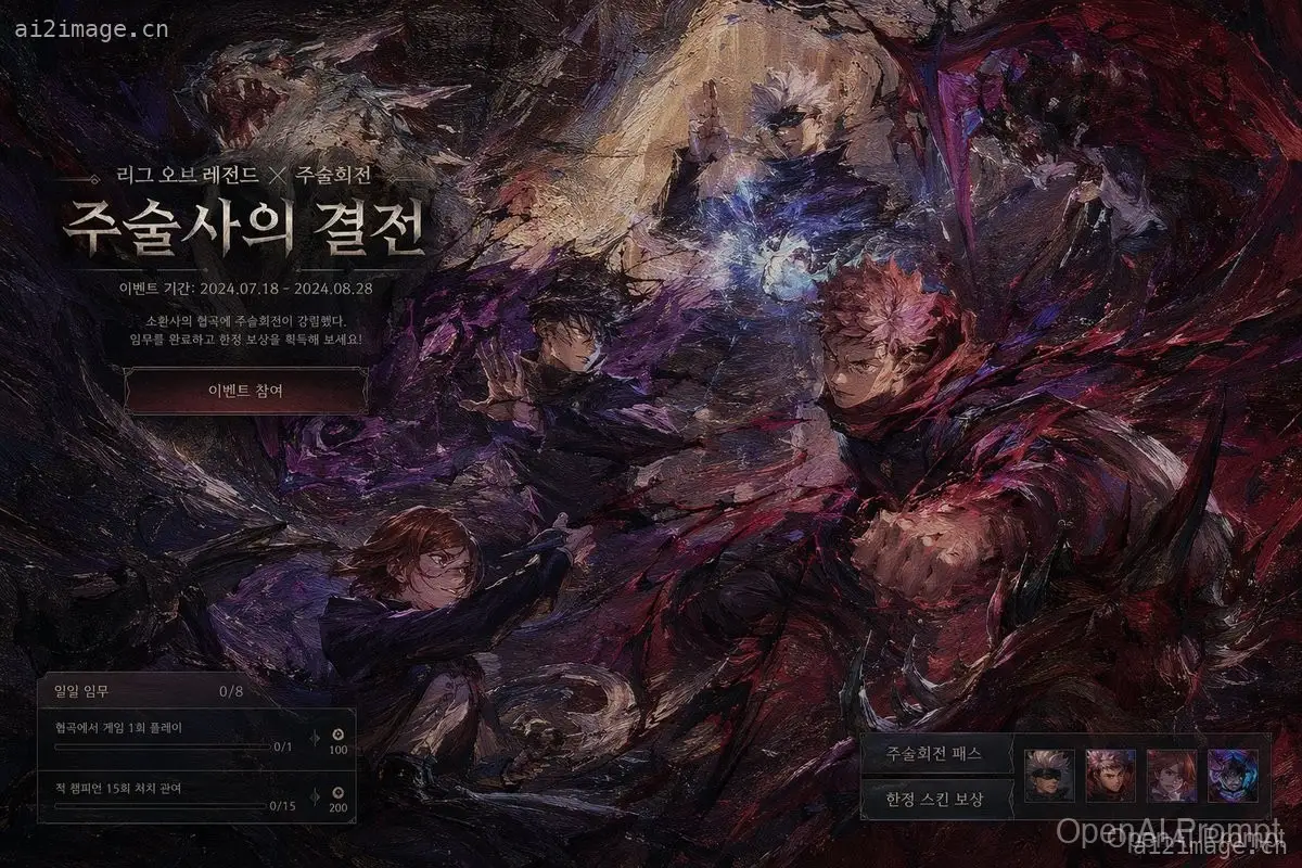暗黑奇幻游戏活动 UI 设计稿