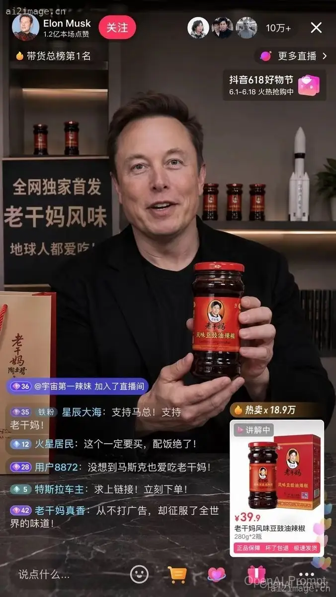 电商直播 UI 原型设计
