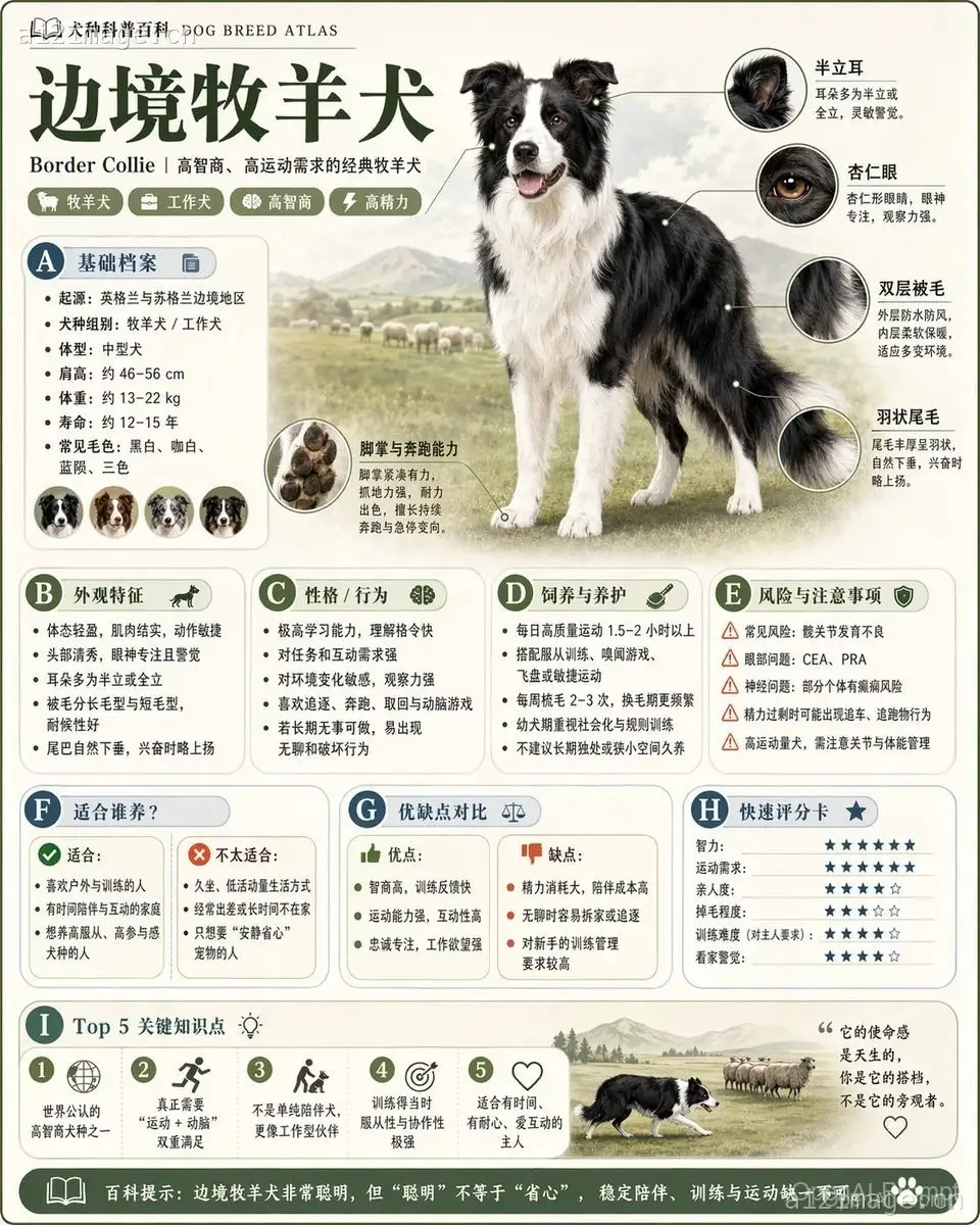 模块化知识百科信息图