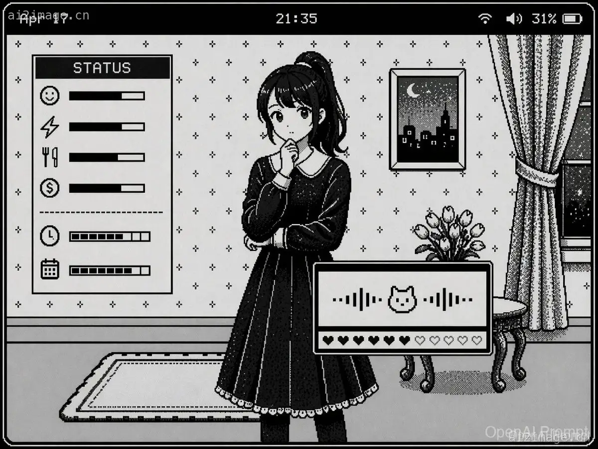复古像素风 UI 样机