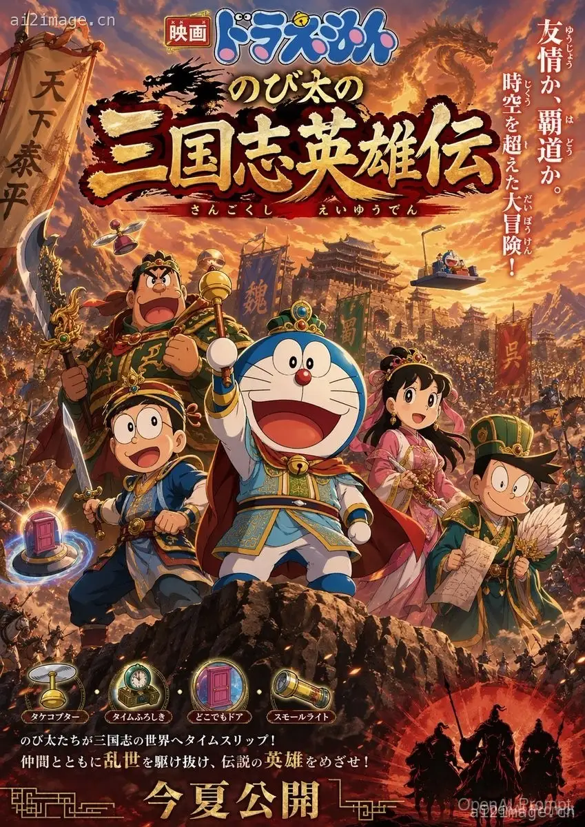动漫电影海报生成器