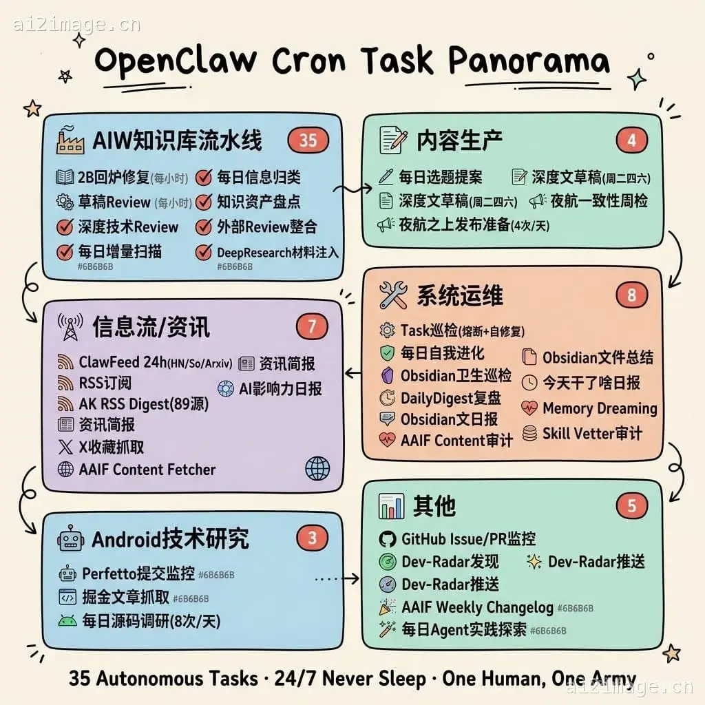 手绘 Cron 任务全景图