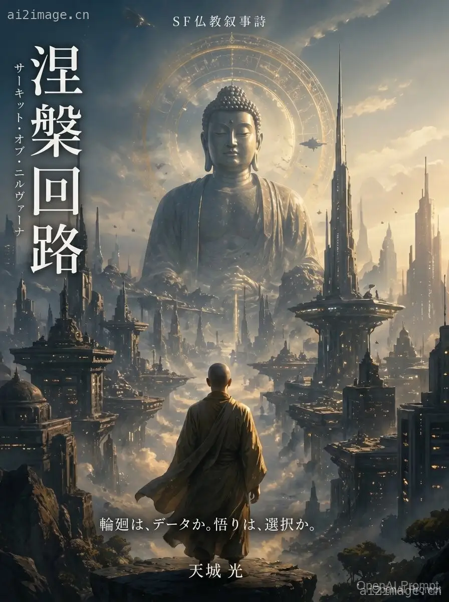 佛教元素科幻小说封面
