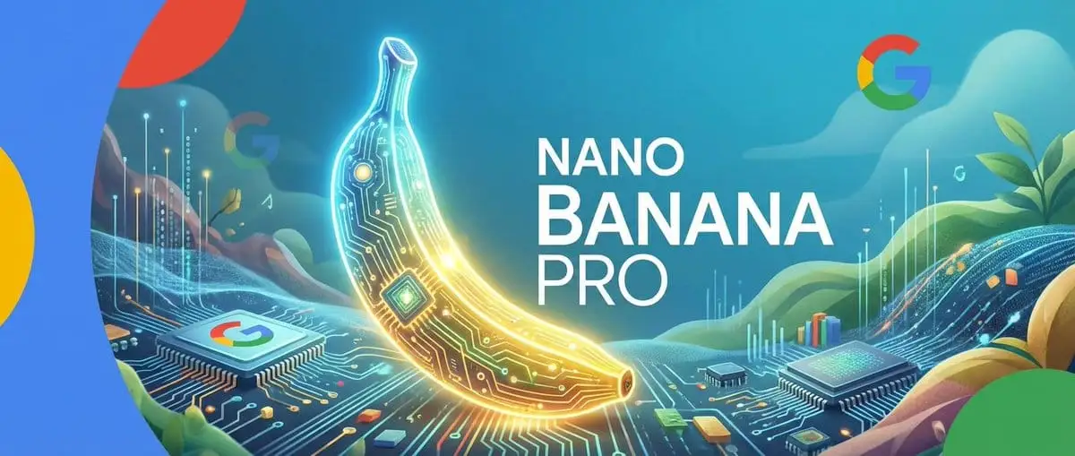 Nano Banana Pro谷歌风科技头图设计