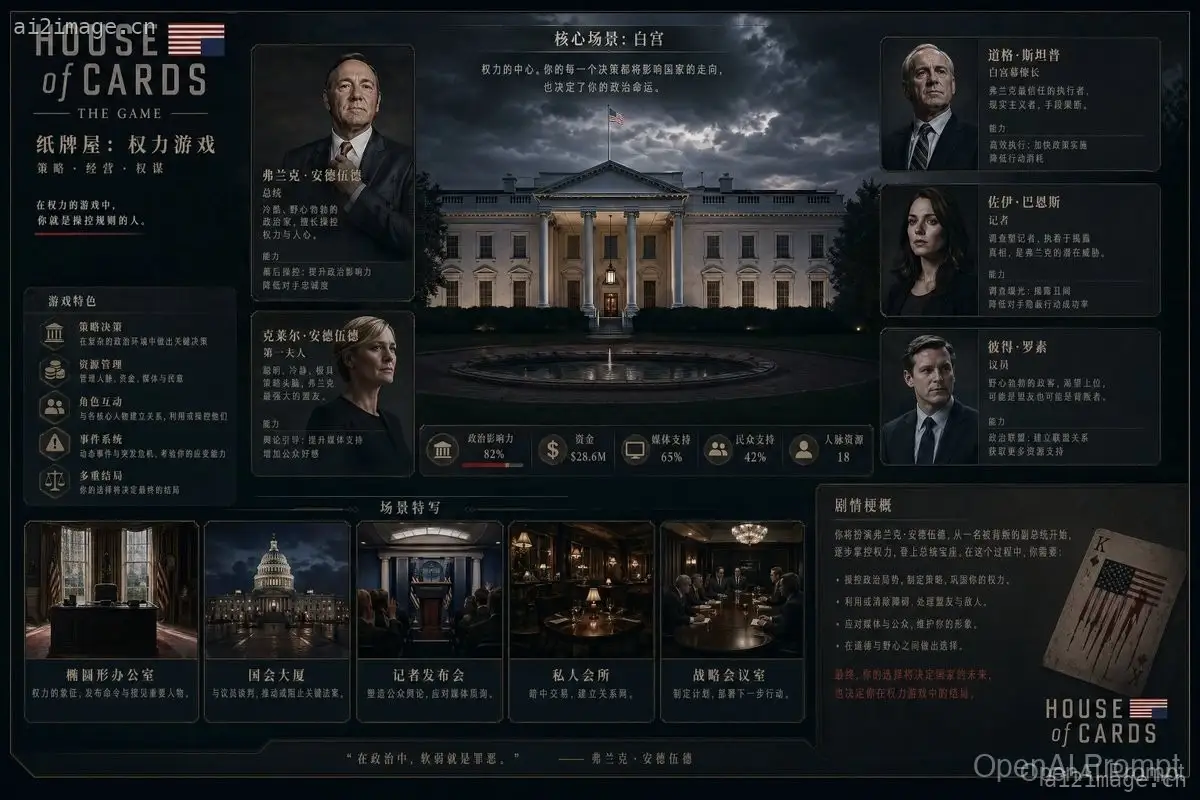 电子游戏管理 UI 概念设计