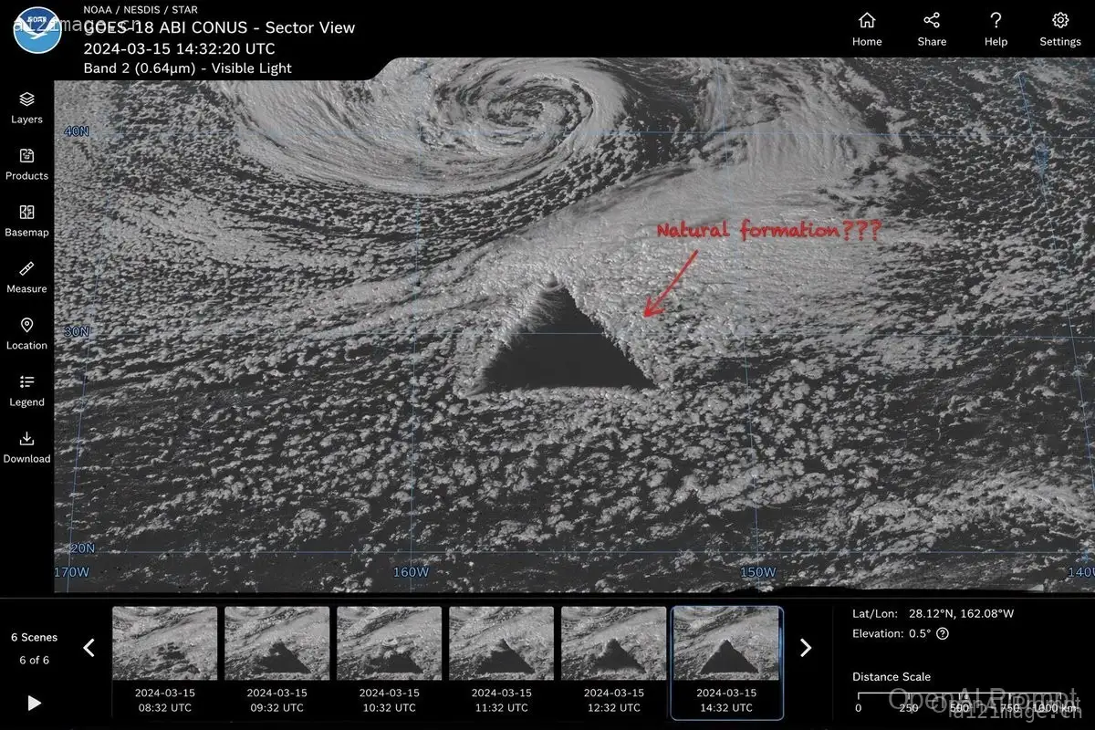 卫星异常界面模型