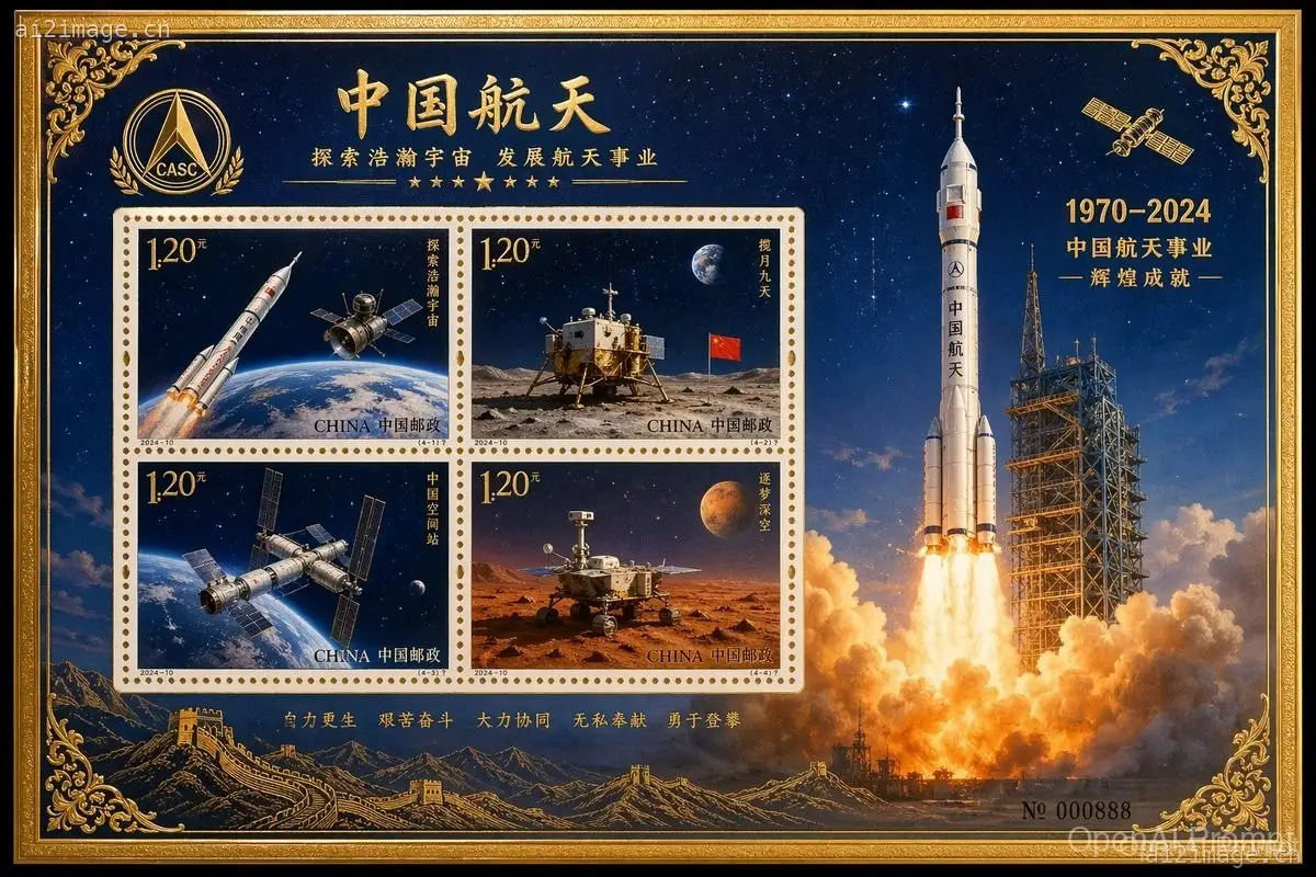 纪念邮票张