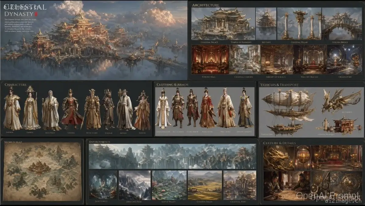 Celestial Dynasty 世界观设定项目