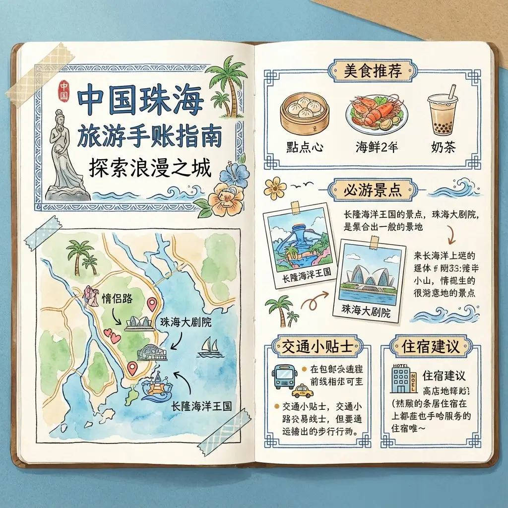 旅行手账图