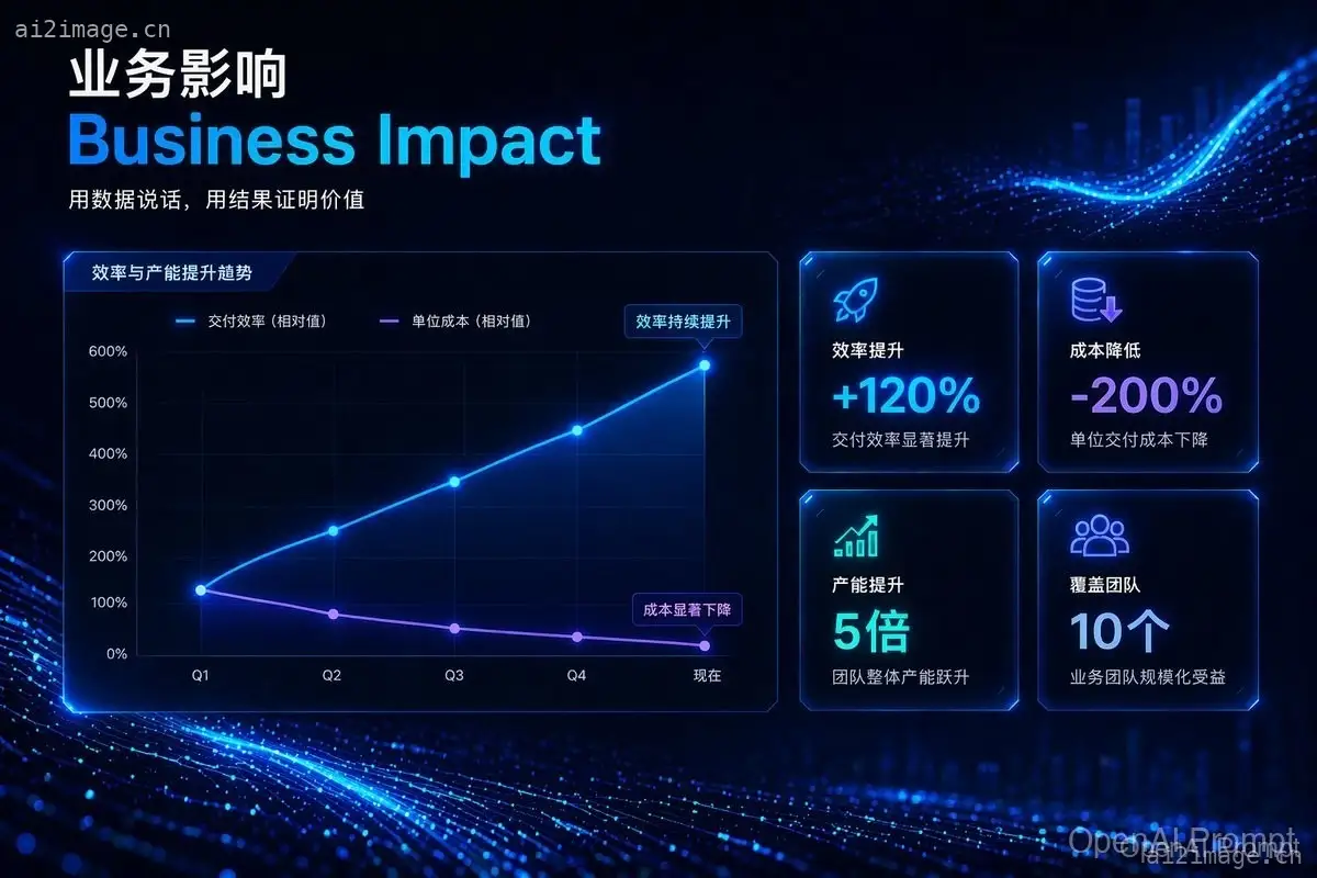 高科技企业 KPI 演示 Slides