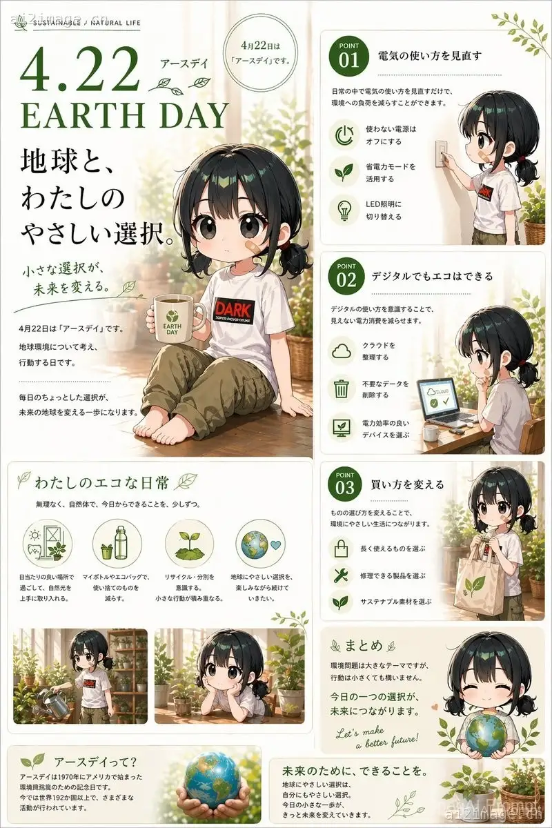 日式地球日动漫海报