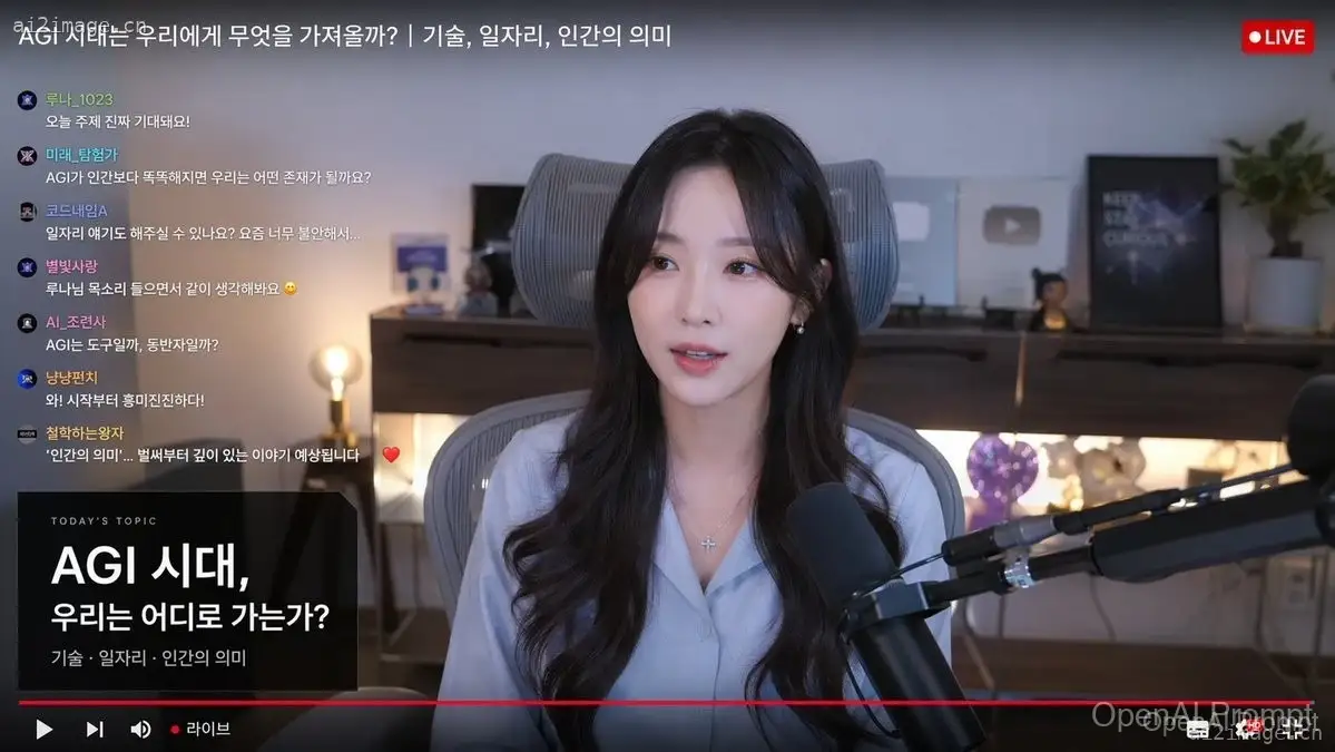直播界面模型