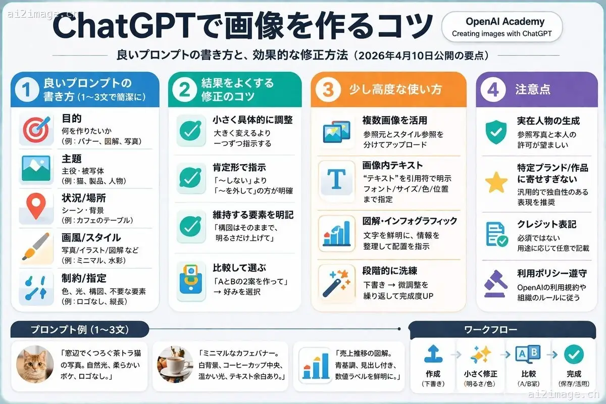 ChatGPT 图像生成信息图