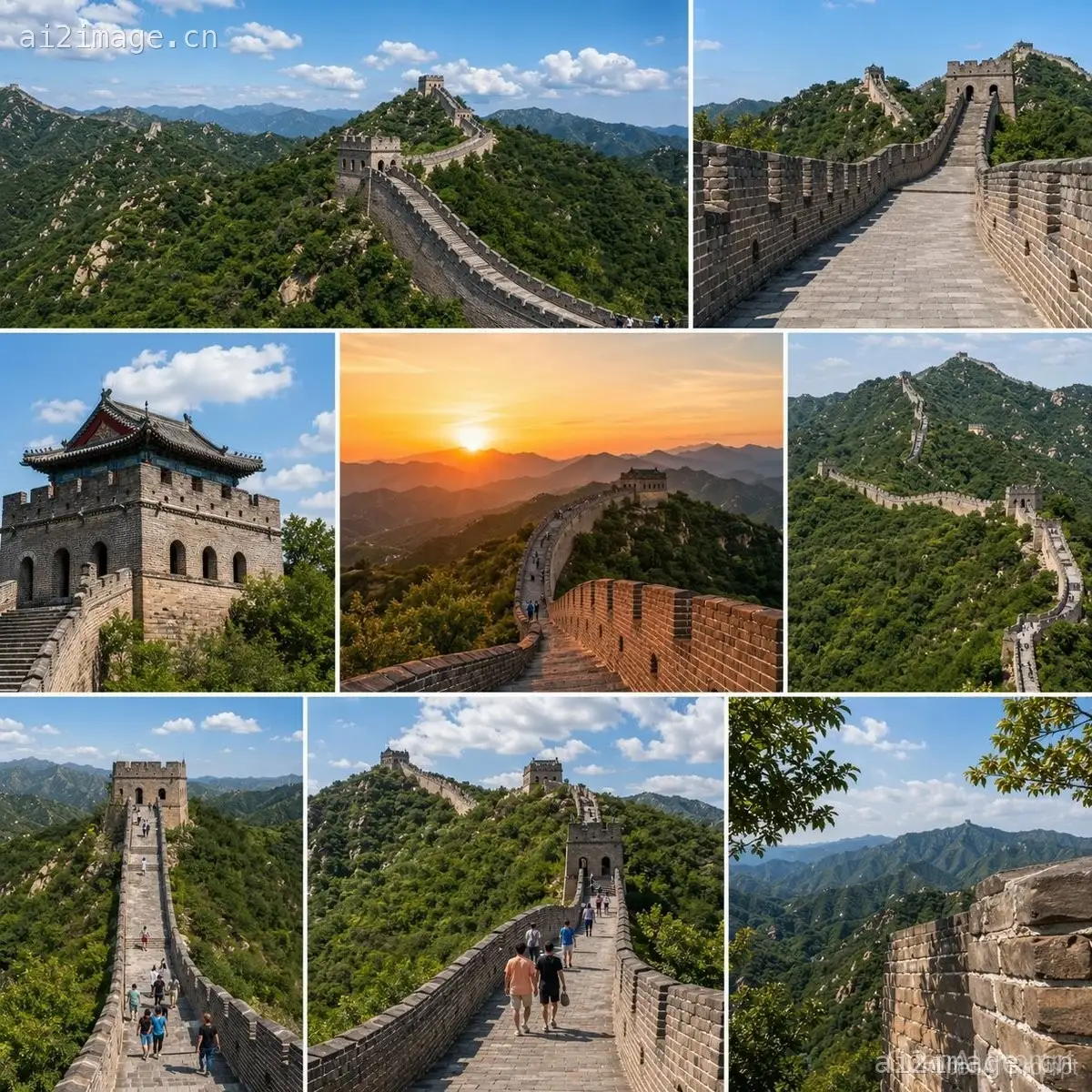 长城旅行拼图