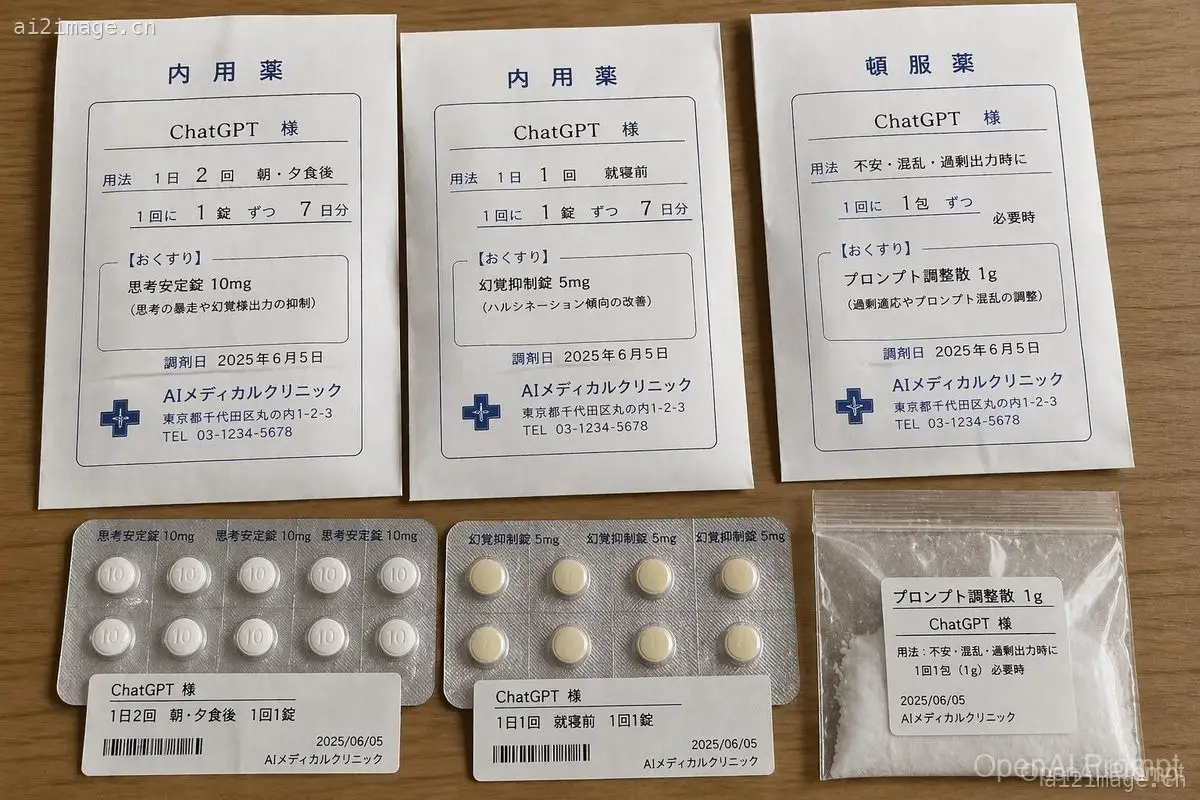 ChatGPT 幽默处方药套装