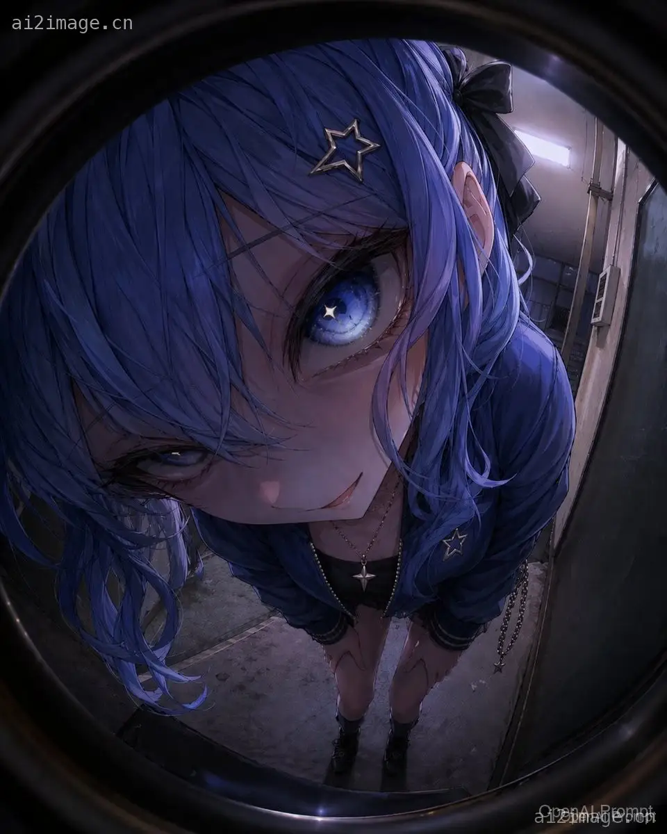 猫眼视角下的动漫少女