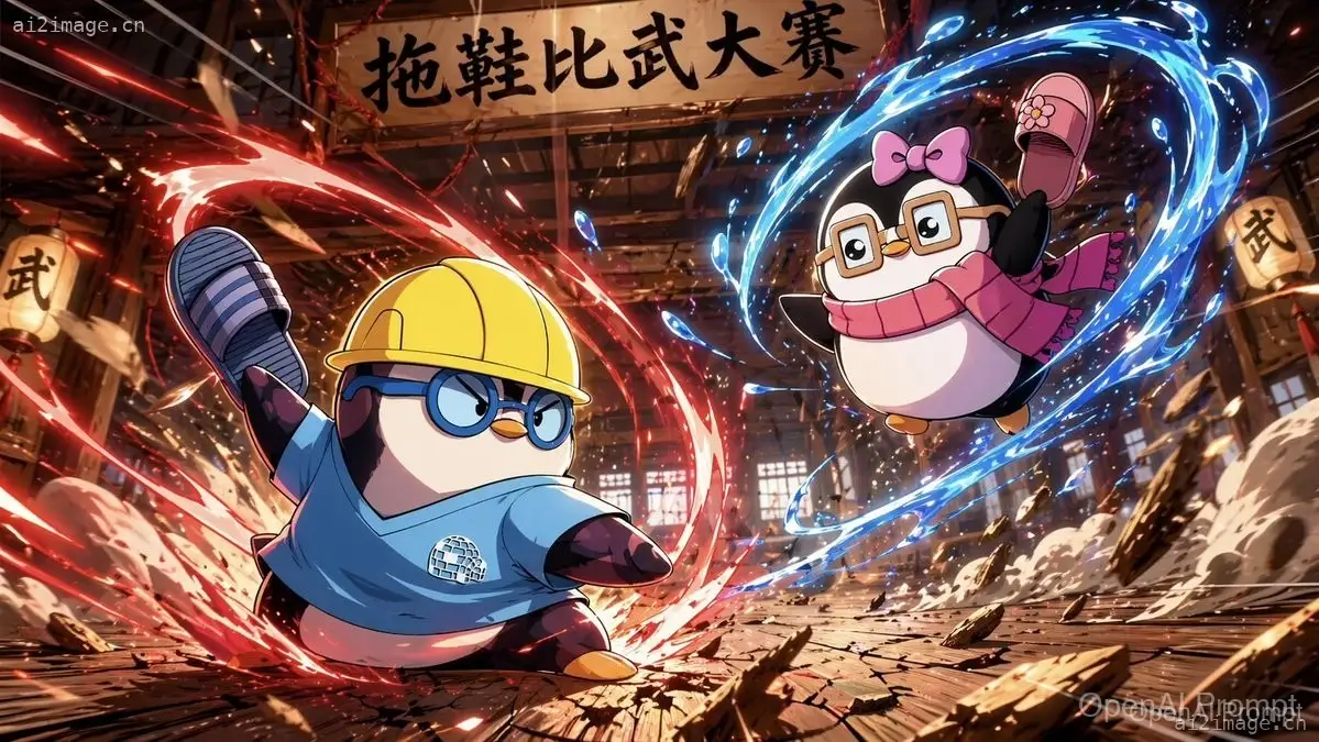 企鹅武道馆对决