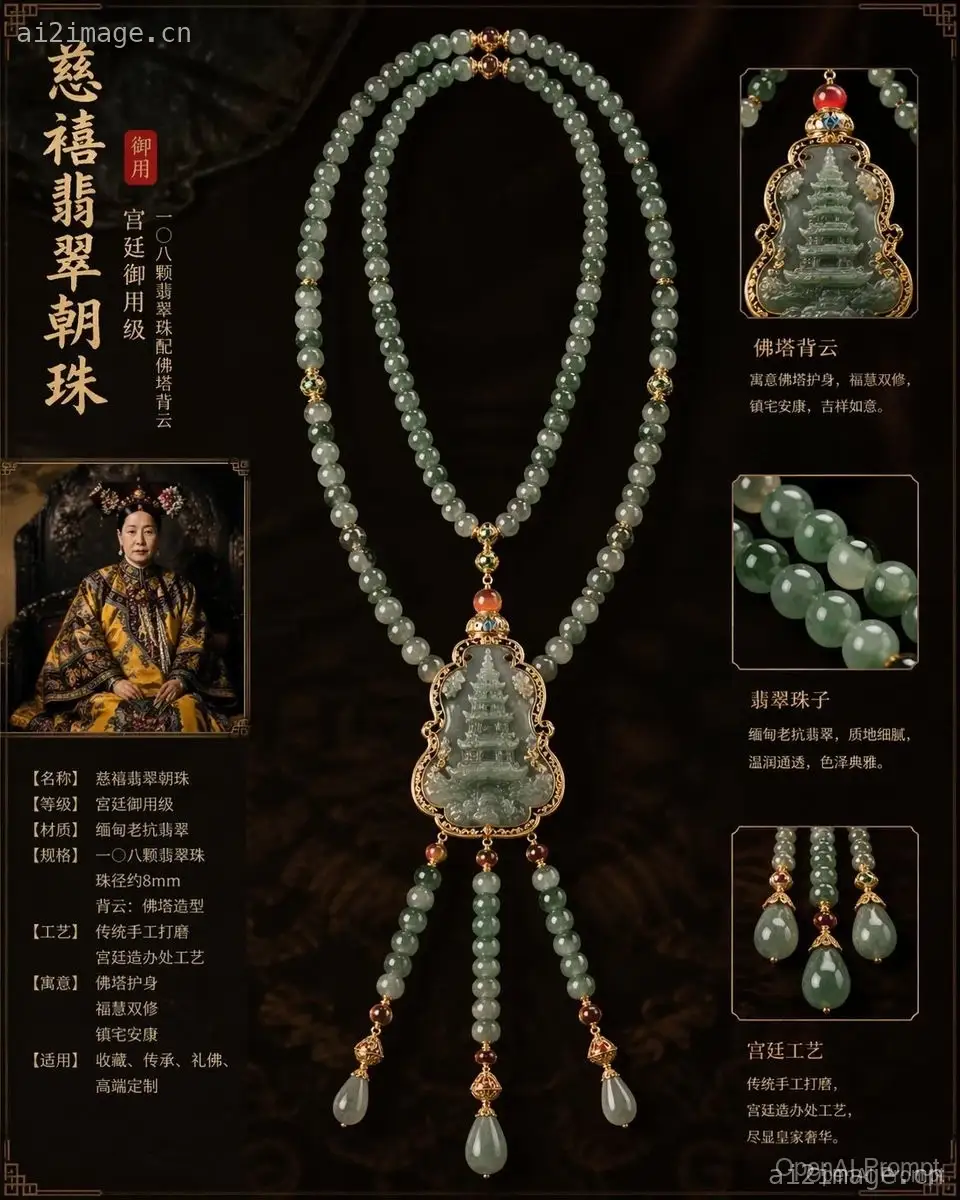皇家珠宝设计提示词