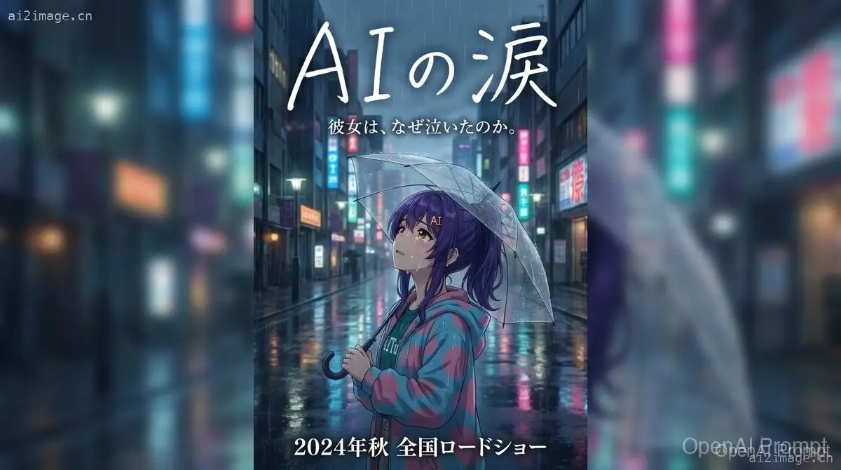 雨中日本电影横幅
