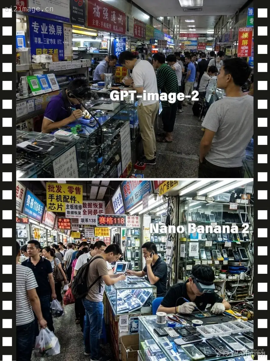 中国手机市场分屏对比