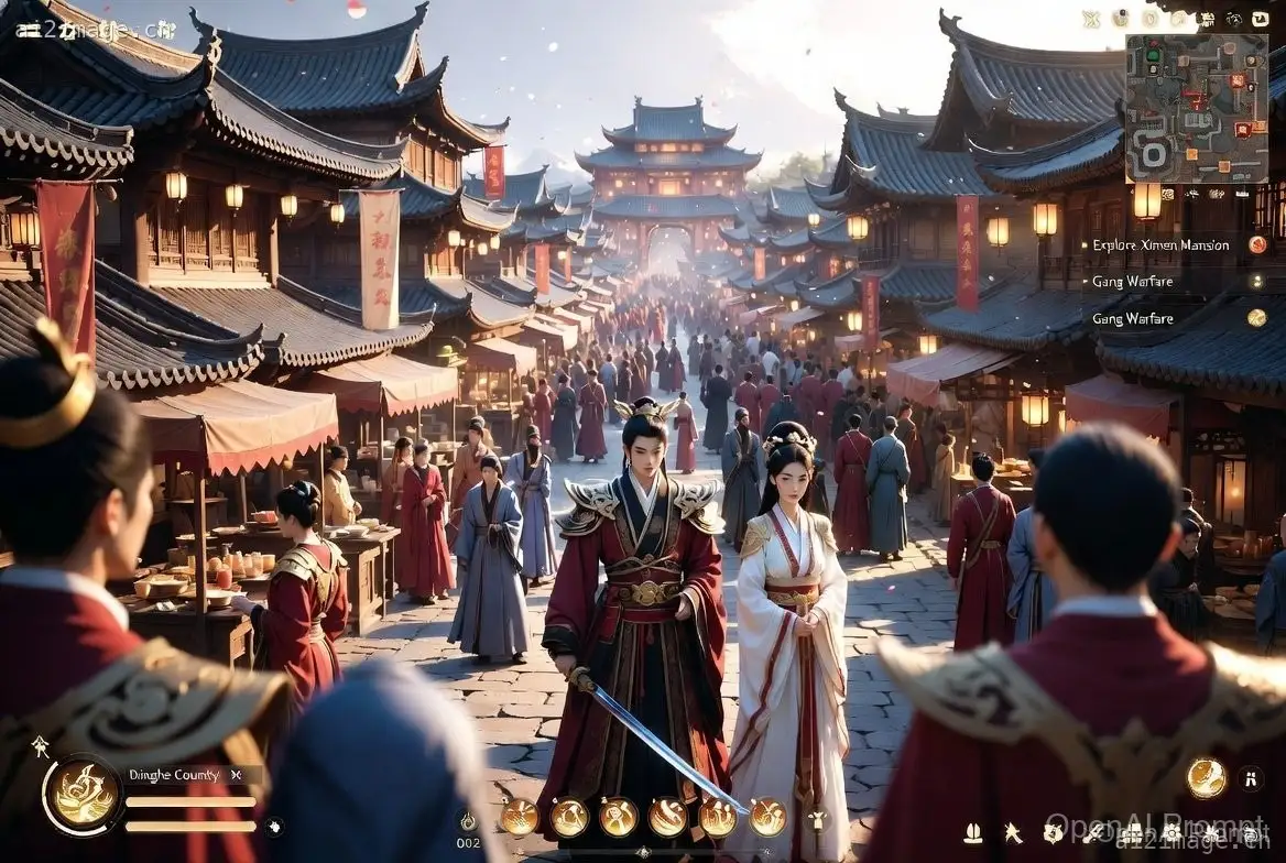 中国古代 RPG 市场游戏截图