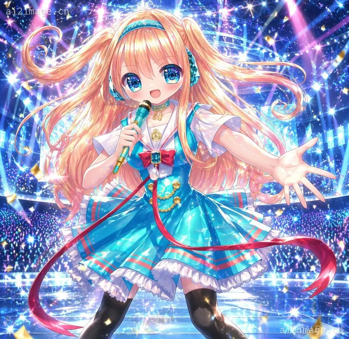 闪耀动漫偶像演唱会肖像
