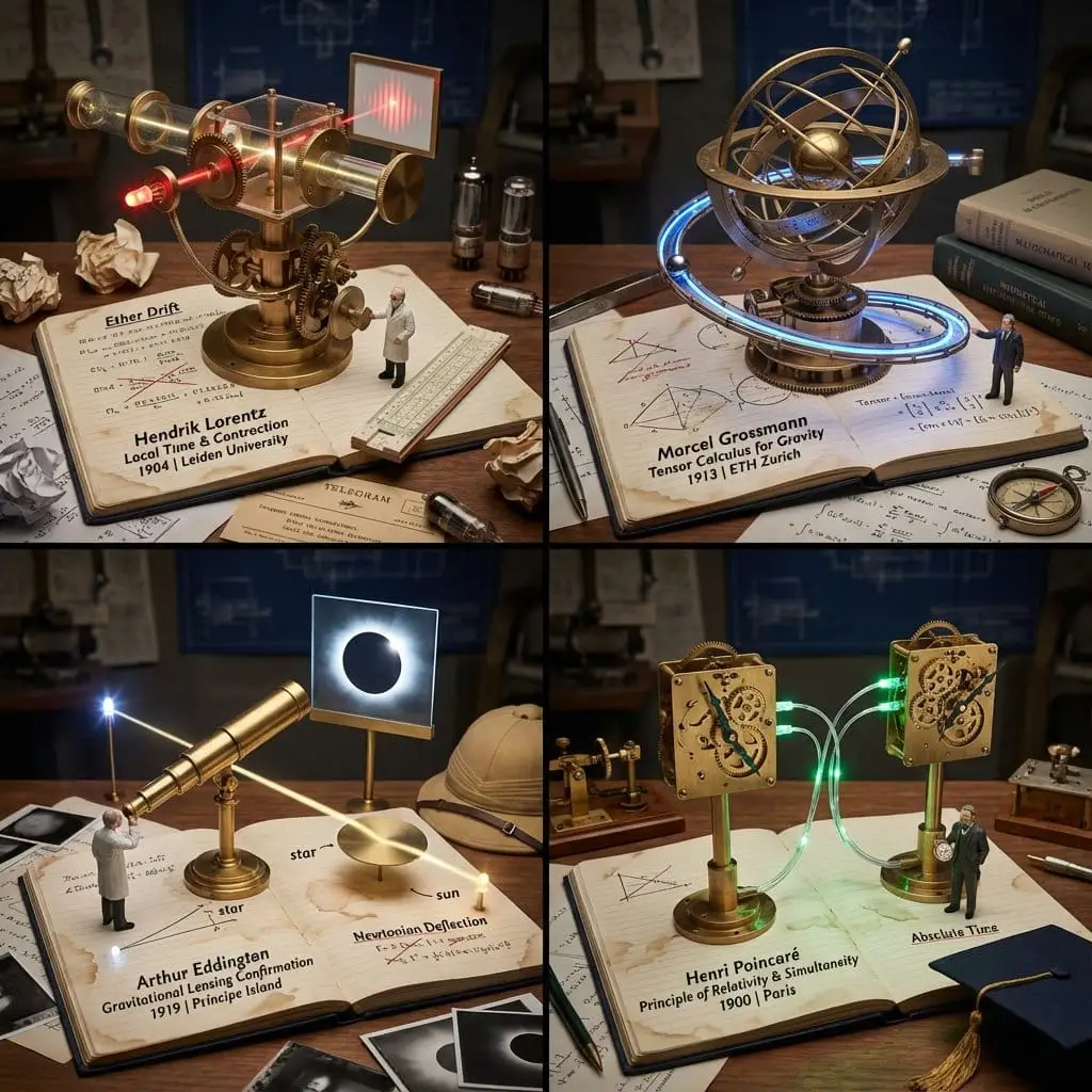 蒸汽朋克科学奇迹：手稿中的黄铜机械实验室