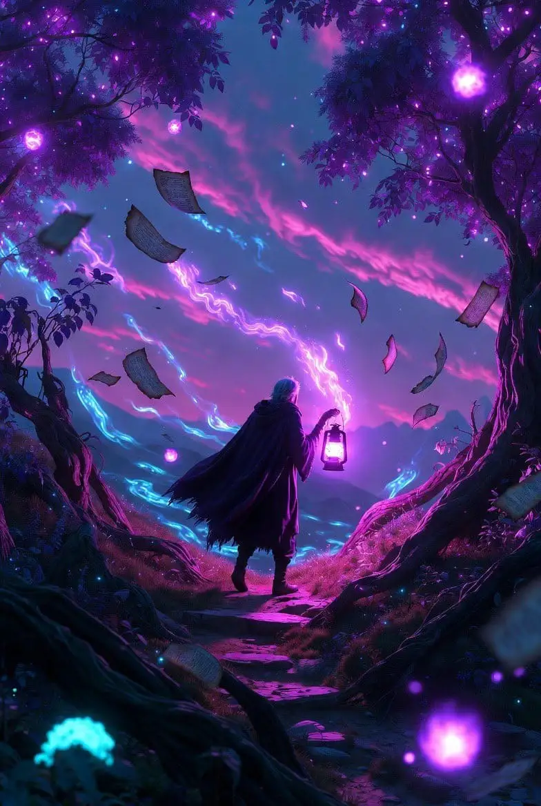 紫焰魔法师:梦境传送门与奇幻说书人的冒险