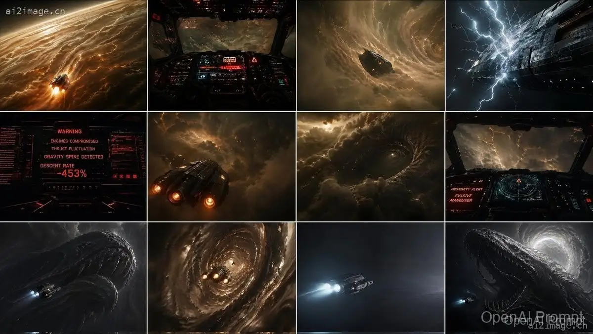 气态巨行星降落分镜脚本