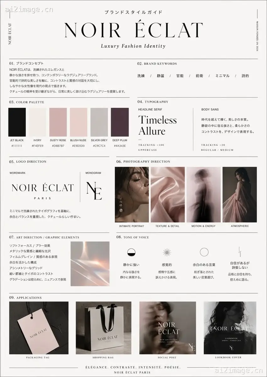 高端品牌指南提示词