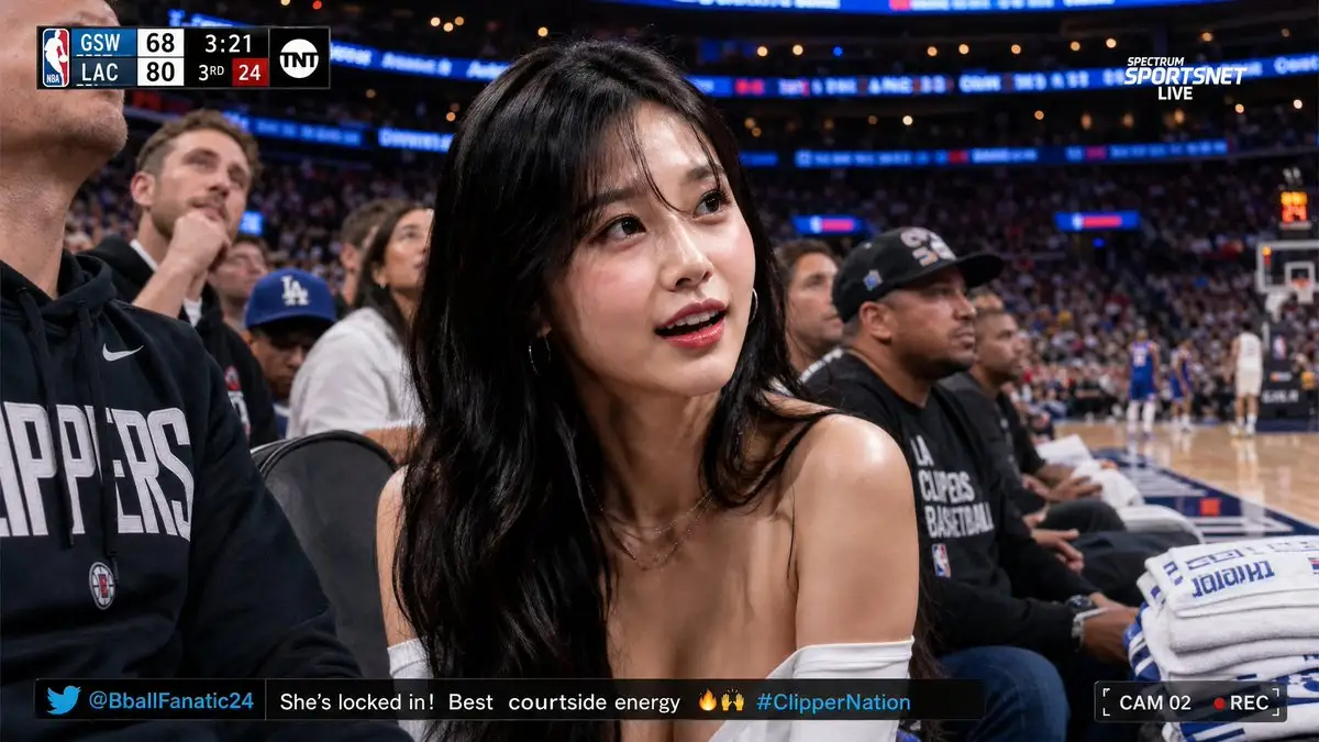 NBA Courtside Broadcast Screenshot