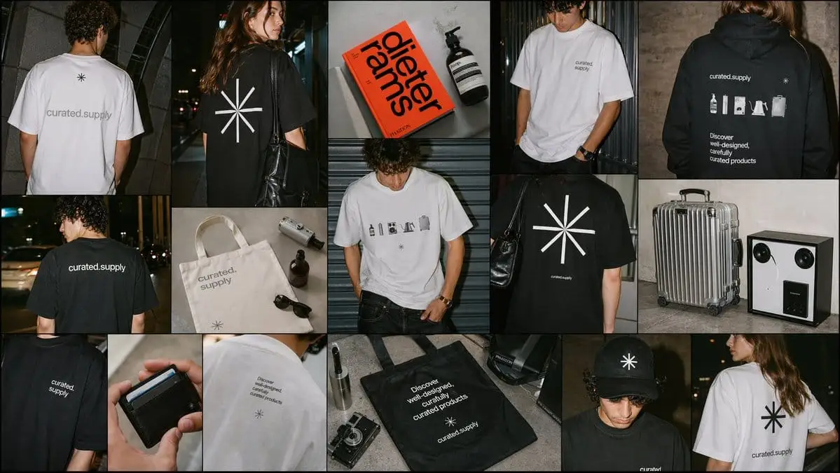 极简街头服饰品牌视觉方案