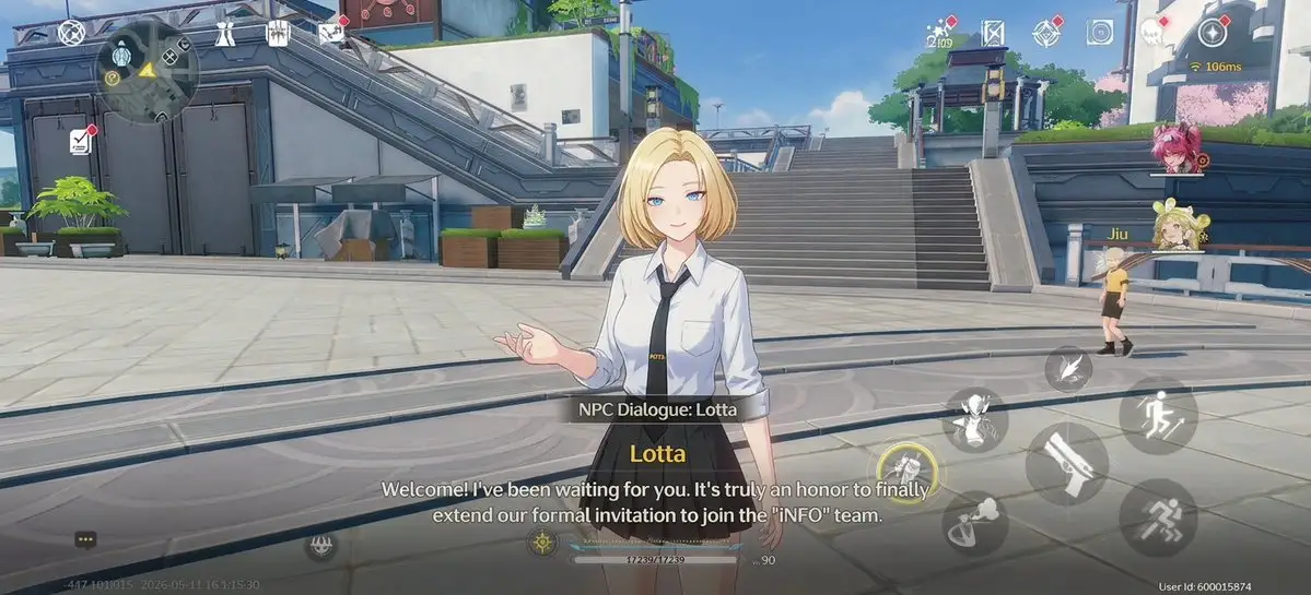 Anime RPG Dialogue Screenshot
