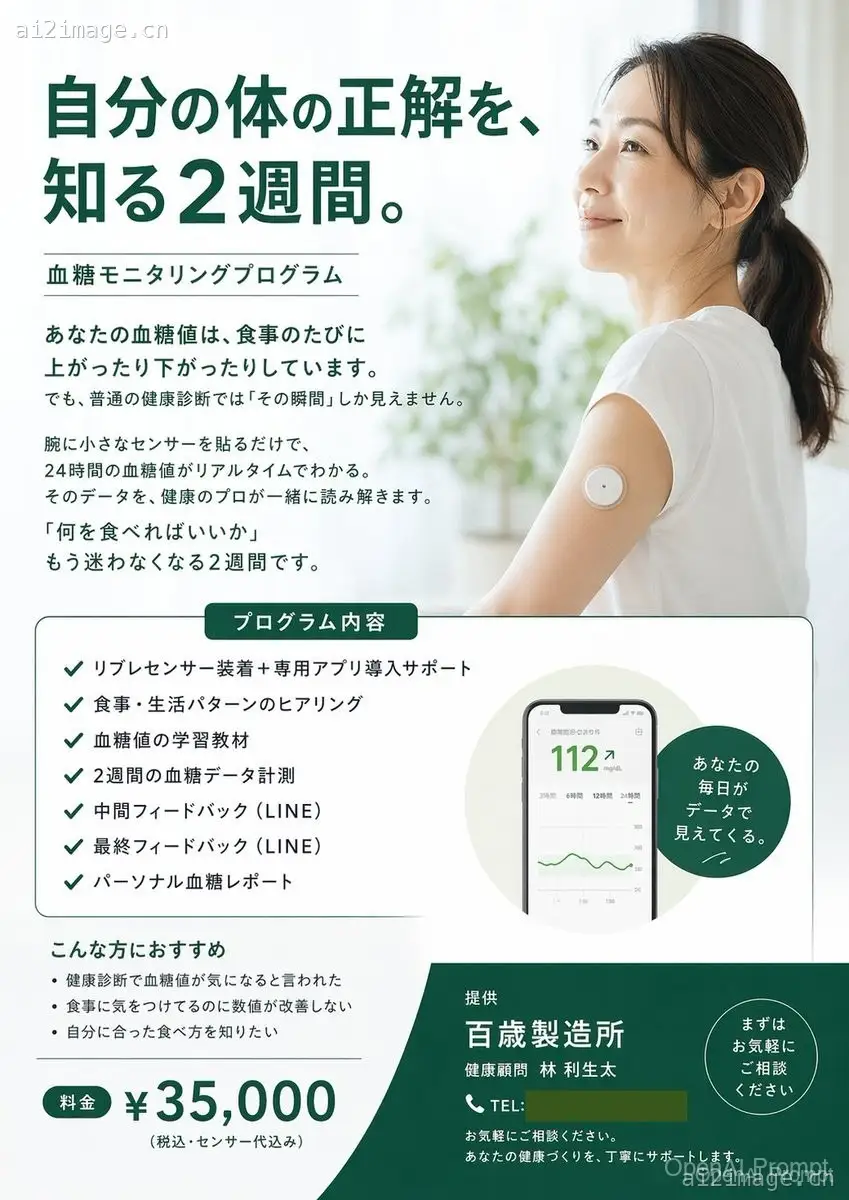 医疗项目宣传单
