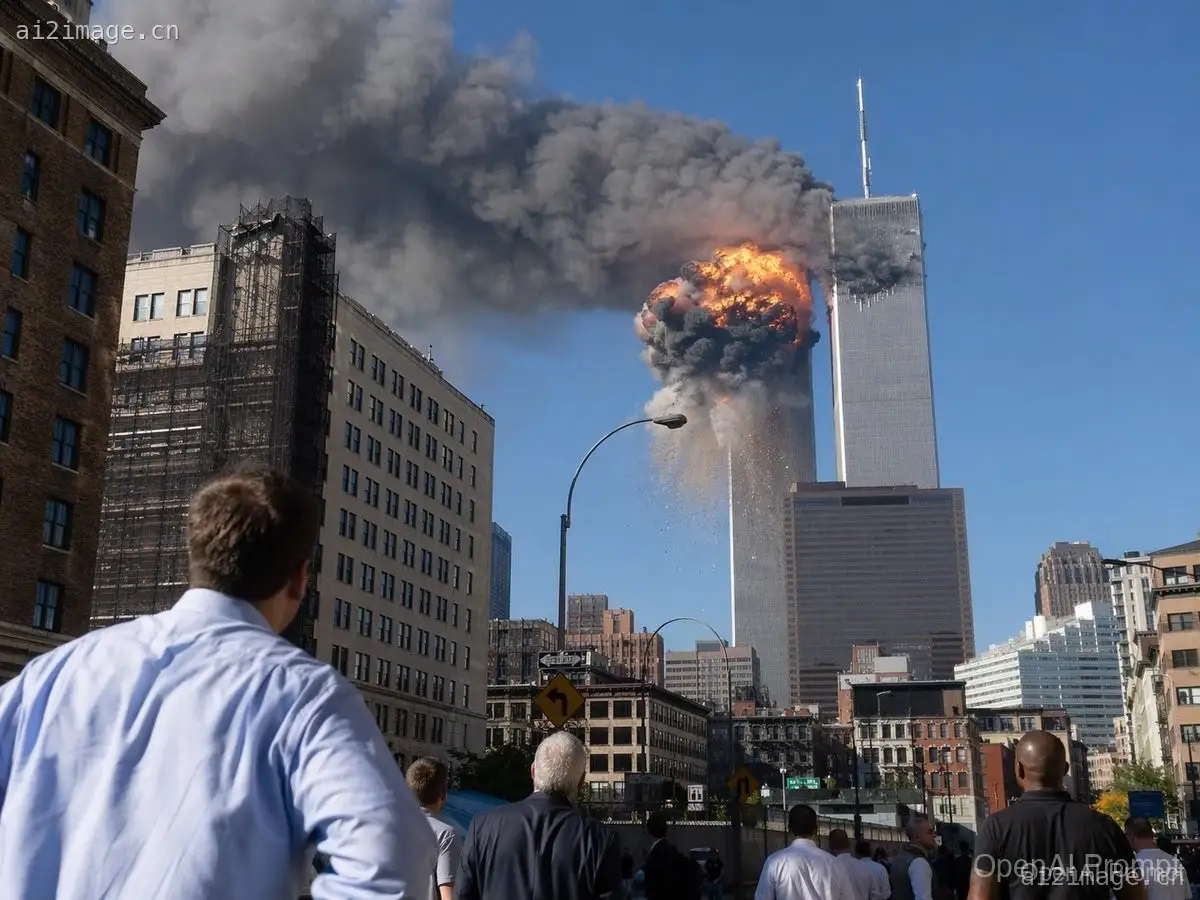 9/11 双子塔街头摄影