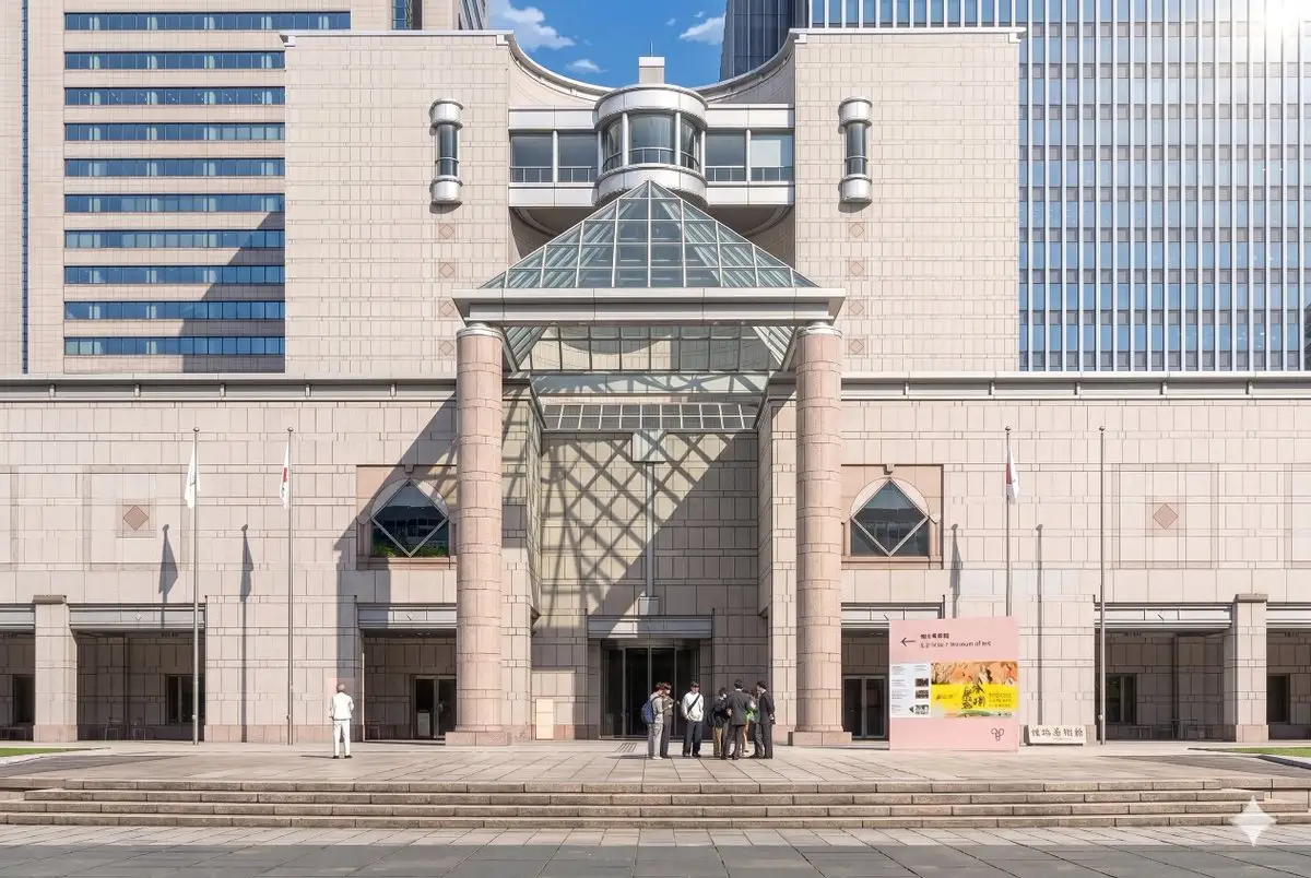 Anime Museum Background Conversion