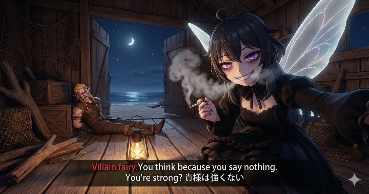 反派精灵独白