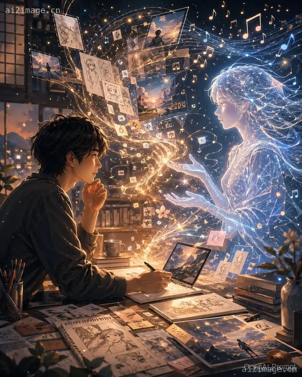 艺术家与空灵缪斯之夜
