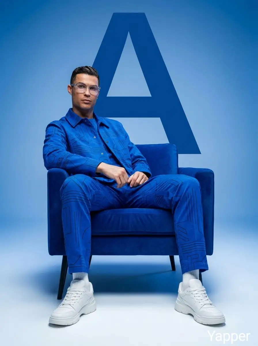 极简时尚影棚拍摄,几何字母“A”