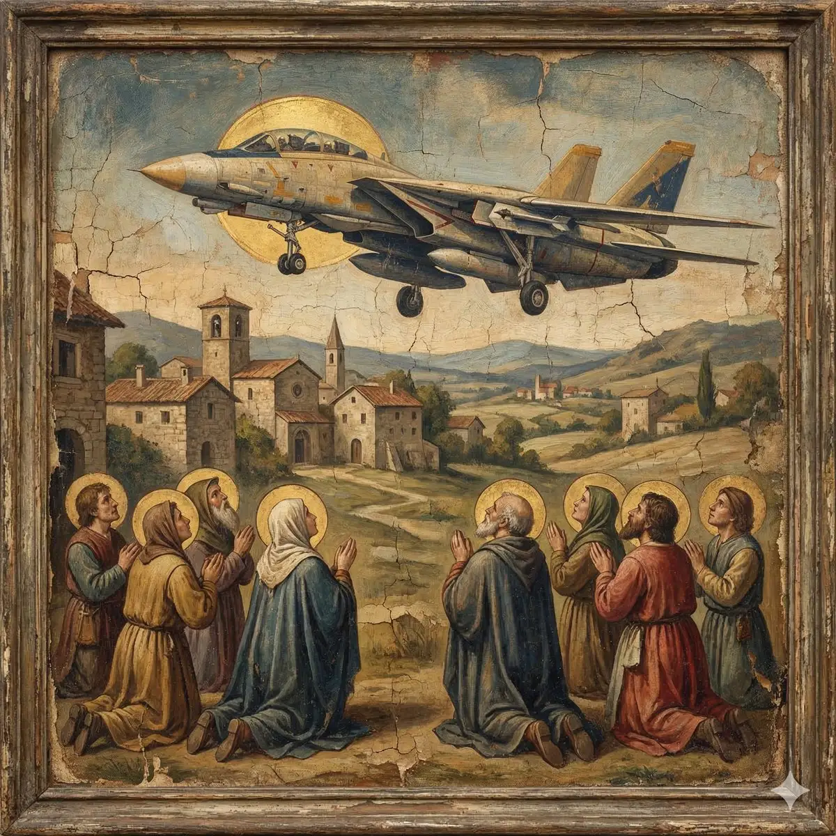 F-14D 西方宗教画风格
