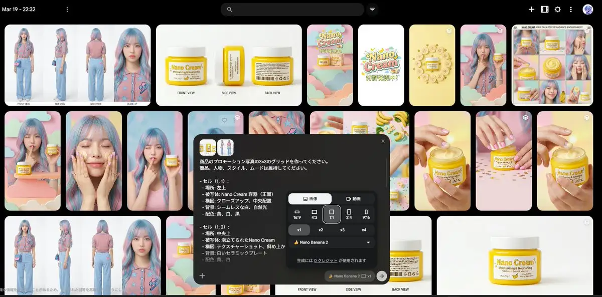3x3 产品推广网格