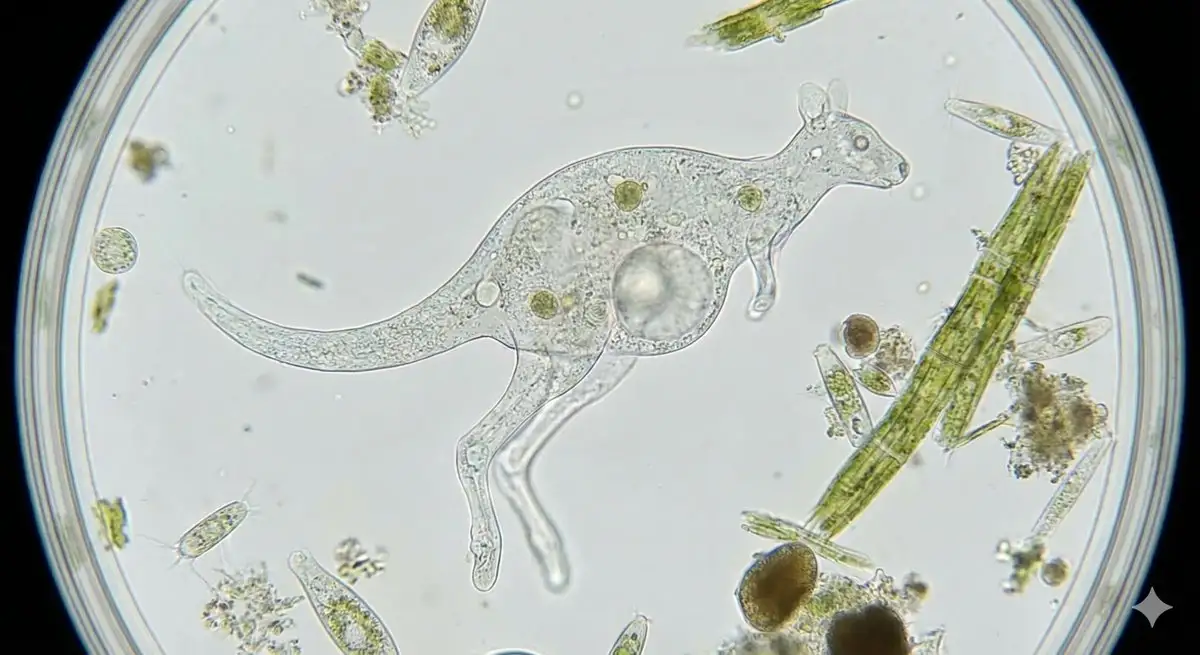 袋鼠启发下的单细胞生物