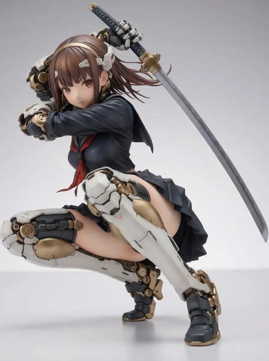 武士机甲少女 1/7 PVC手办